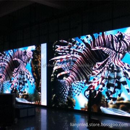 P8 LED Display Sign with 3-in-1 SMD and 16-bit Correction Scale Level